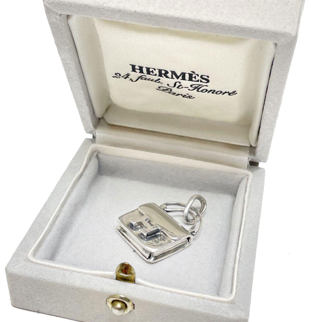 HERMES エルメス コンスタンス バッグモチーフ ペンダントトップ