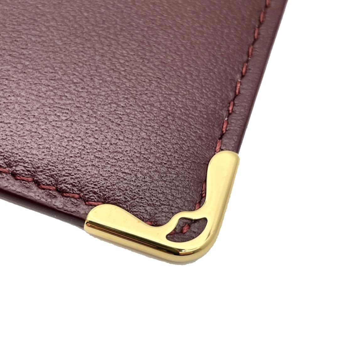 Cartier カルティエ ジップ付 5カード ホルダー マスト ドゥ