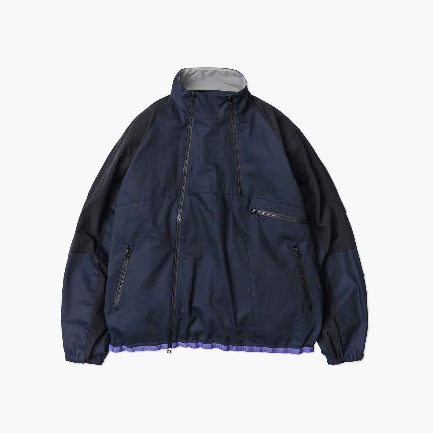 UNTRACE アントレース _189 デュアルジップブルゾン DARK NAVY ダーク