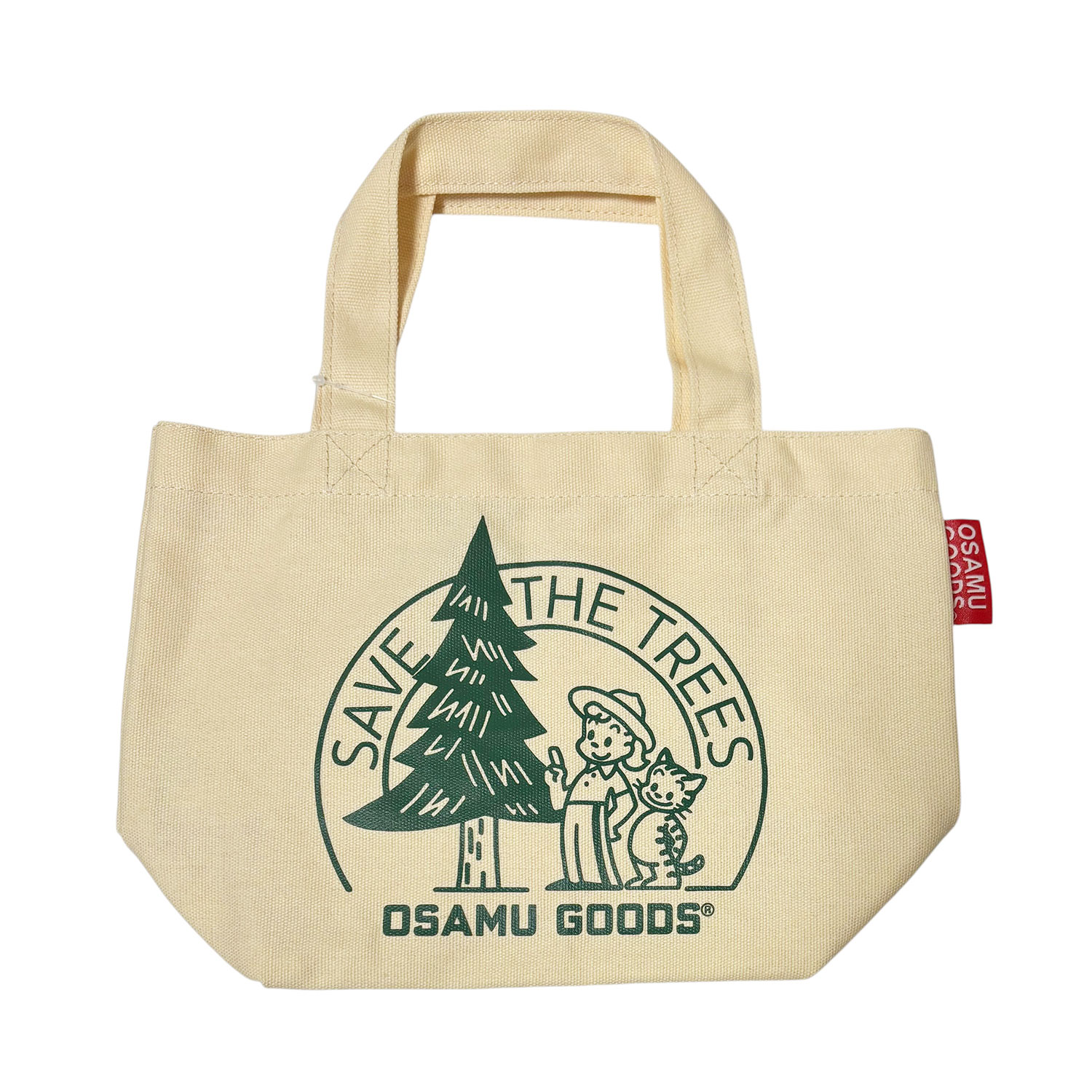 公式] メーカー直営 OSAMU GOODS カラーマチ付きバッグ ツリー