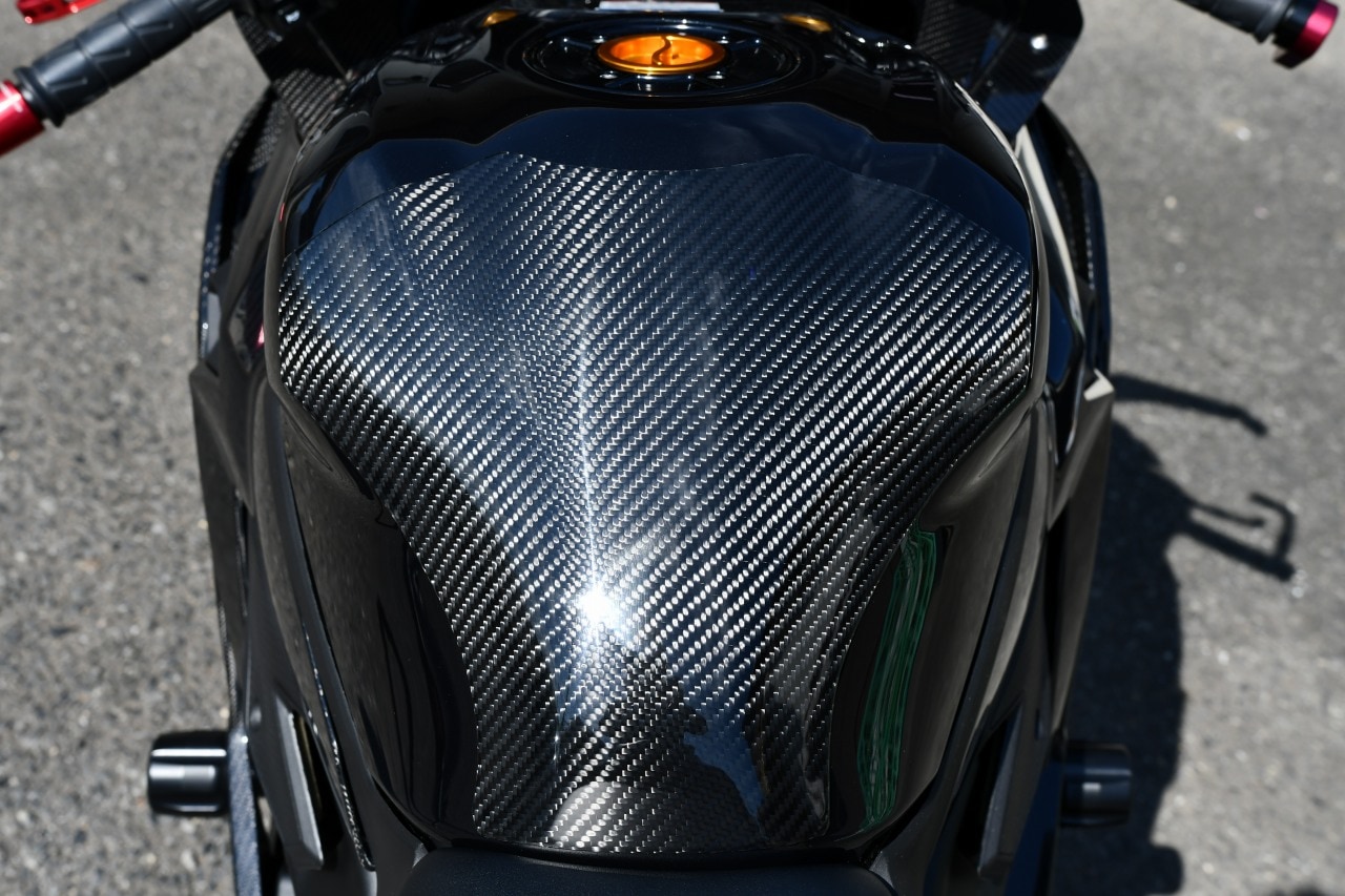 SPEEDRA タンクパッド ドライカーボン | KAWASAKI,126cc~250cc,ZX-25R