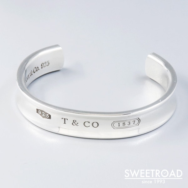 TIFFANY＆Co. ティファニー 1837 カフ・オープンバングル ブレスレット