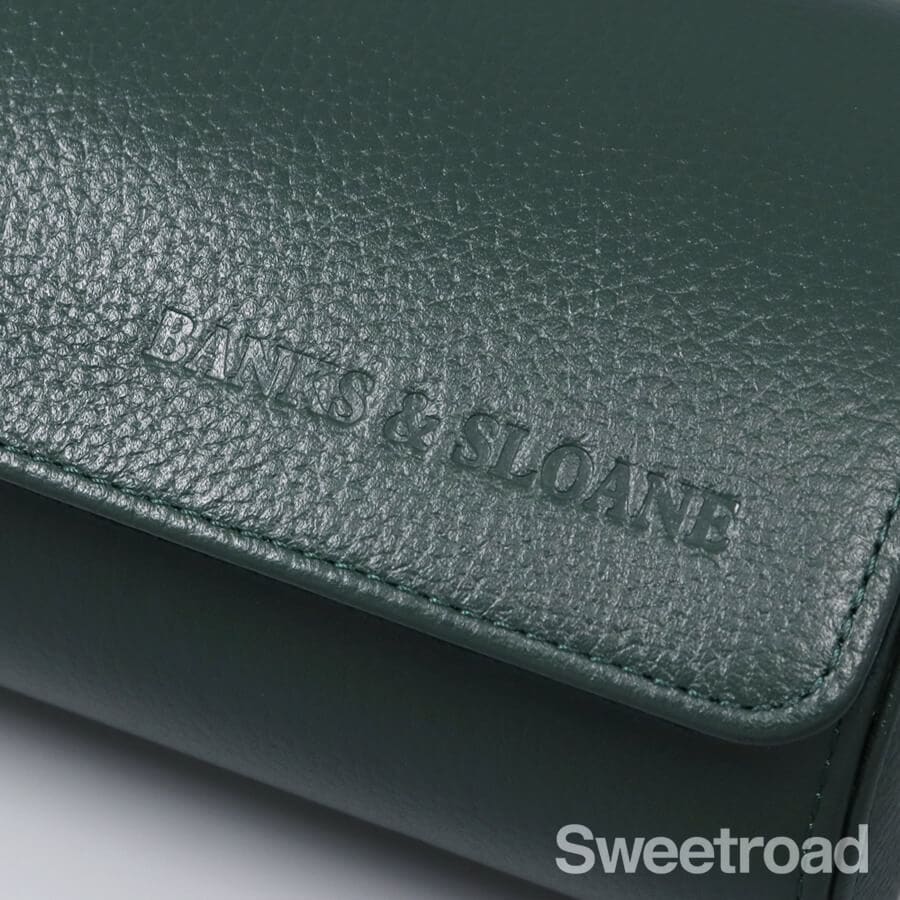 BANKS & SLOANE グリーン 腕時計ケース 時計ケース 美品 本体のみ