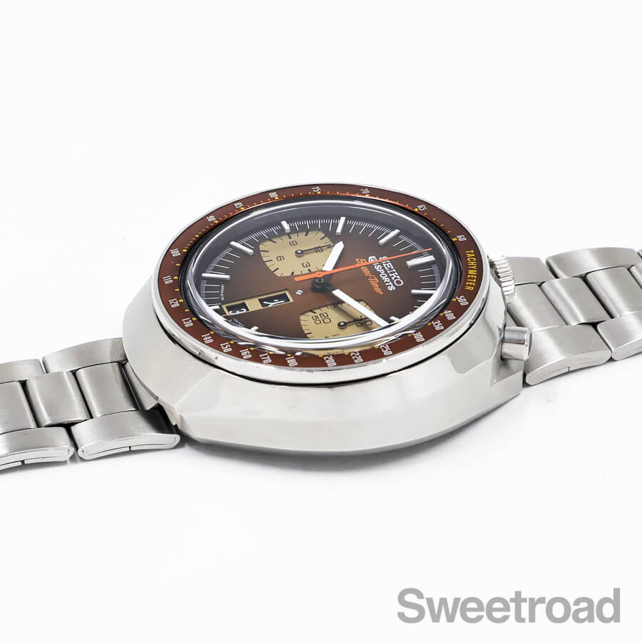 セイコー 5スポーツ・スピードタイマー Ref.6138-0040 茶馬 1974年製 w