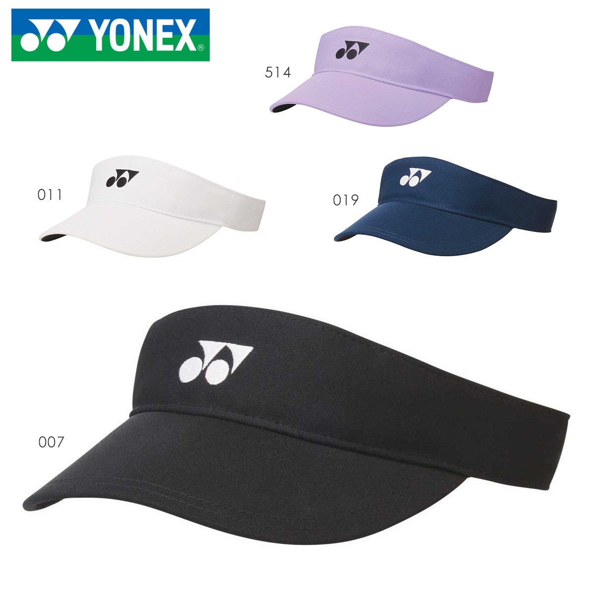YONEX 40085 ウィメンズサンバイザー 帽子・キャップ(レディース