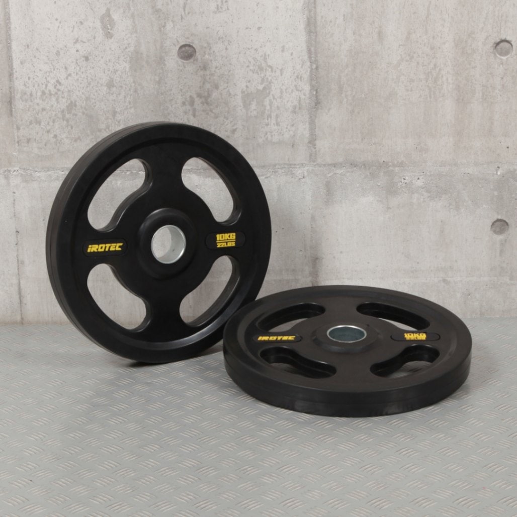 オールラバー仕様 オリンピック プレート 10kg(2枚) IROTEC (アイロテック)