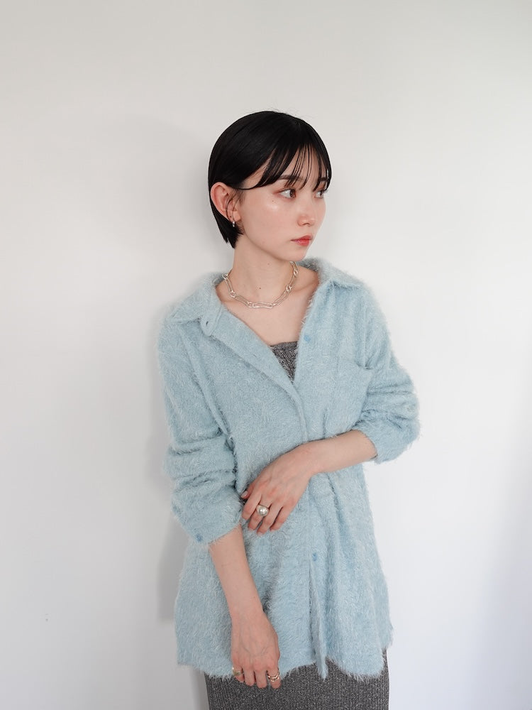 Shaggy Over Shirt｜シャギー素材シャツ – MARTE
