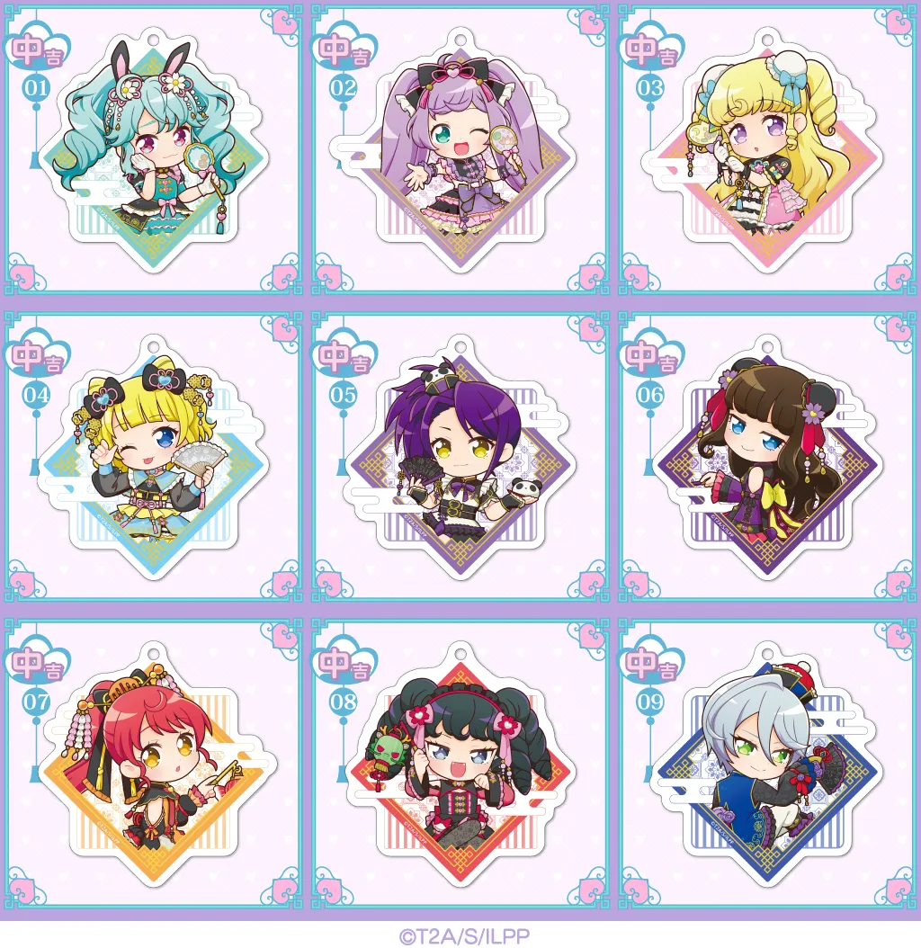 まるくじ - アイドルランドプリパラ チャイナゴシックコーデ ちび