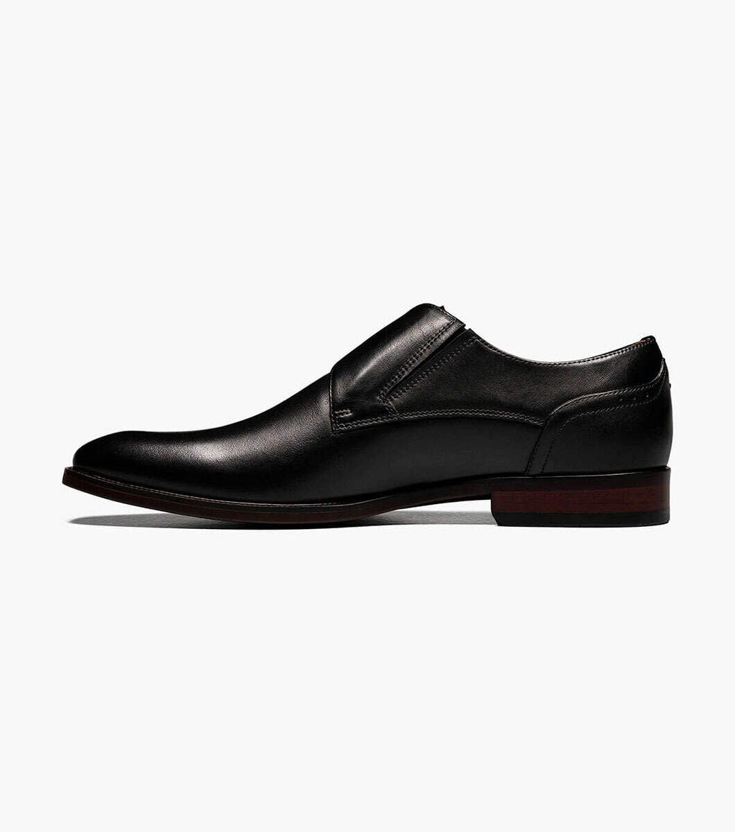 Sorrento Plain Toe Single Monk Strap Men's Dress Shoes | Florsheim.com