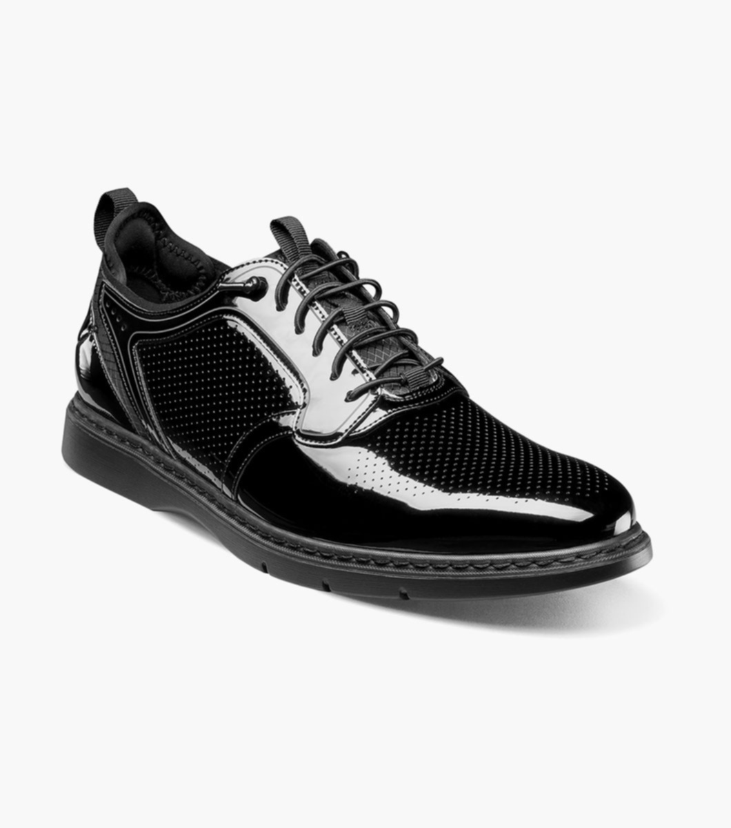 Spyre Plain Toe Elastic Lace Up Clearance Men's Shoes | Stacyadams.com