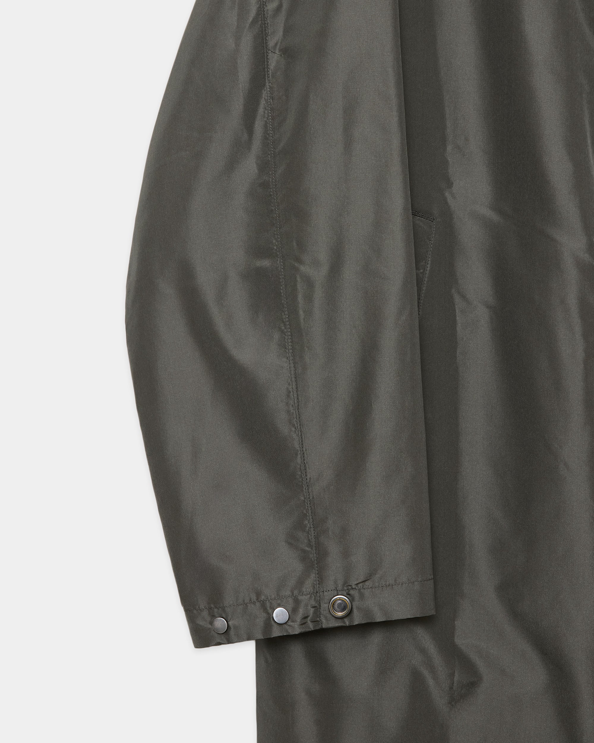 シルクタフタ / モッズパーカー, Sage Green – MARKAWARE