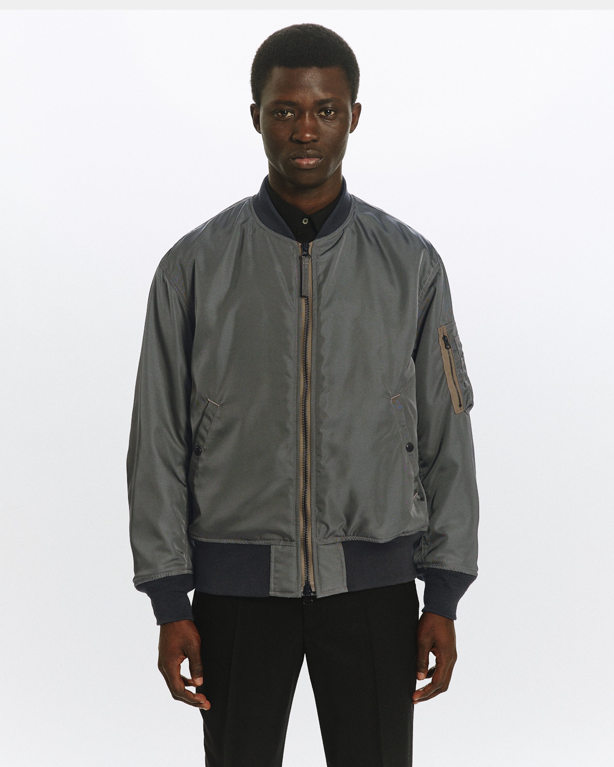 シルクヘビーツイル / MA-1, Sage Green – MARKAWARE