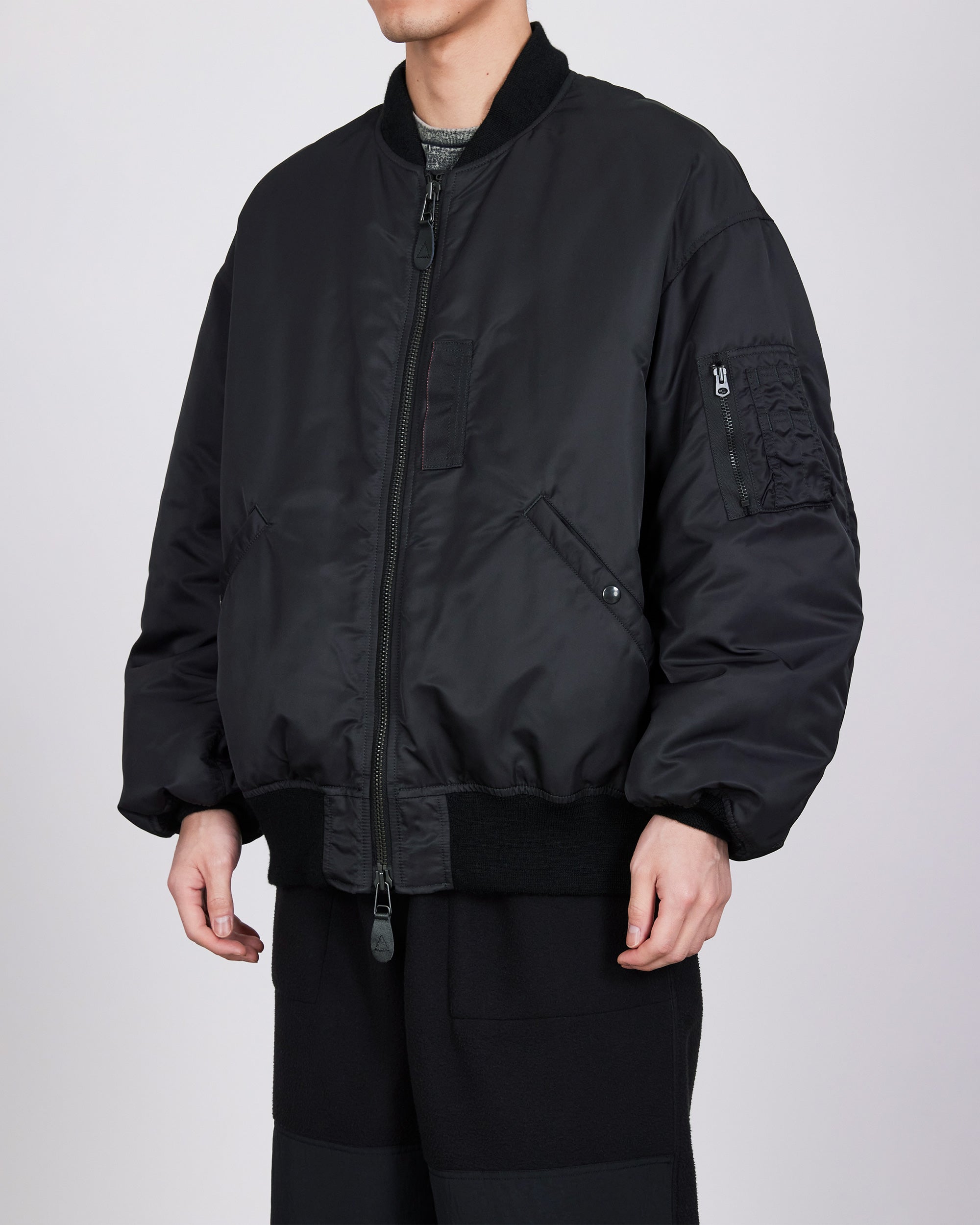 ナイロンツイル / MA-1, Black – MARKAWARE