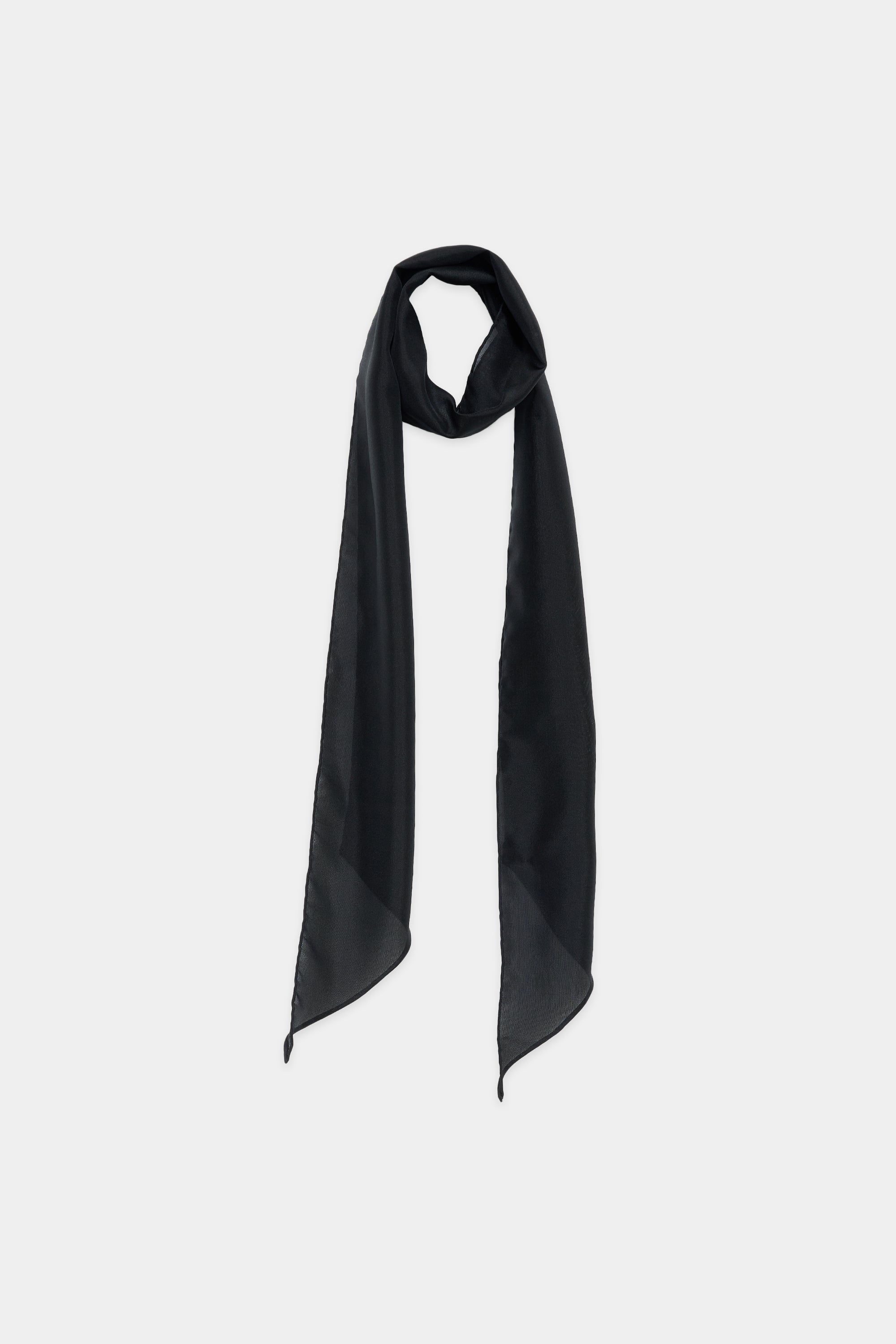ブラタク・シルク シフォン スカーフ, Black – MARKAWARE