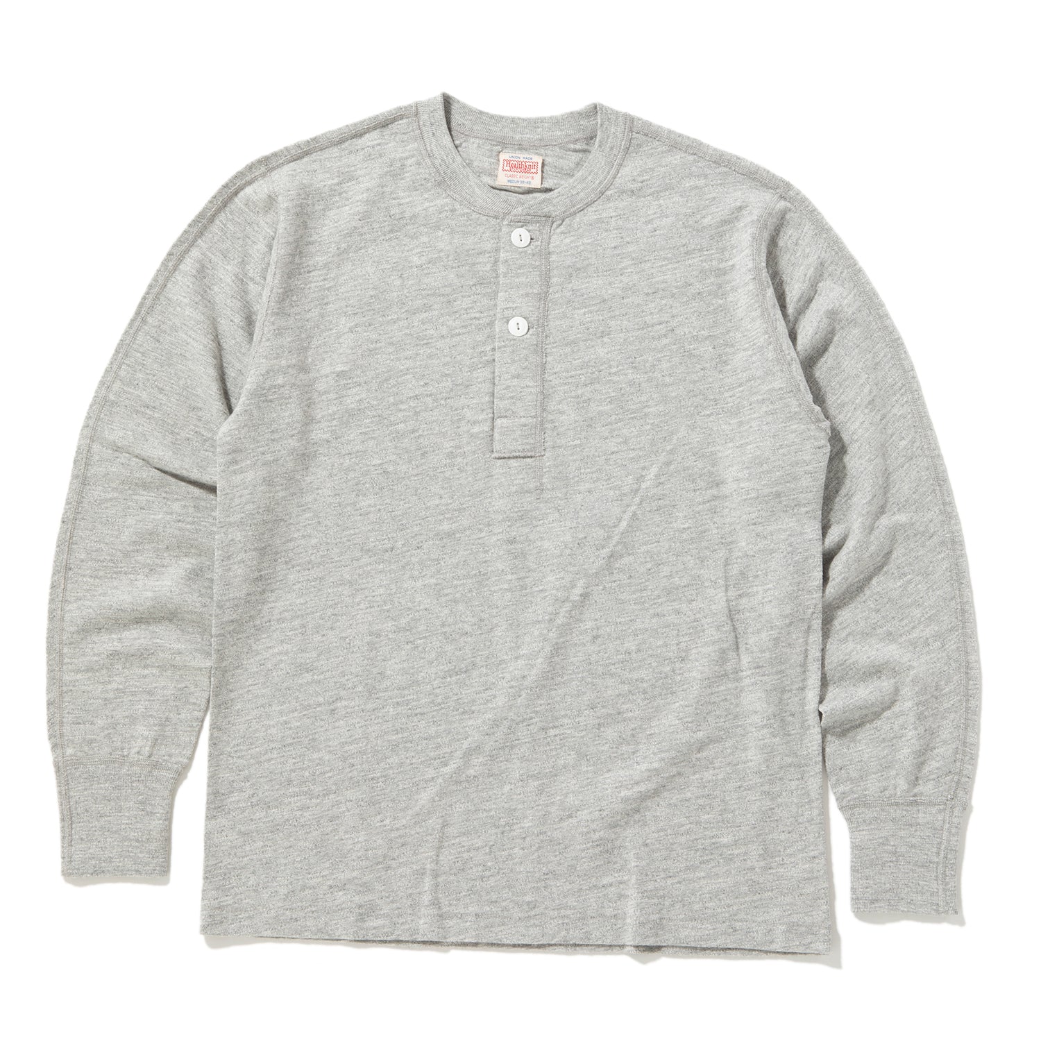Healthknit | ヘルスニット マックスウェイトスラブ ヘンリーネック