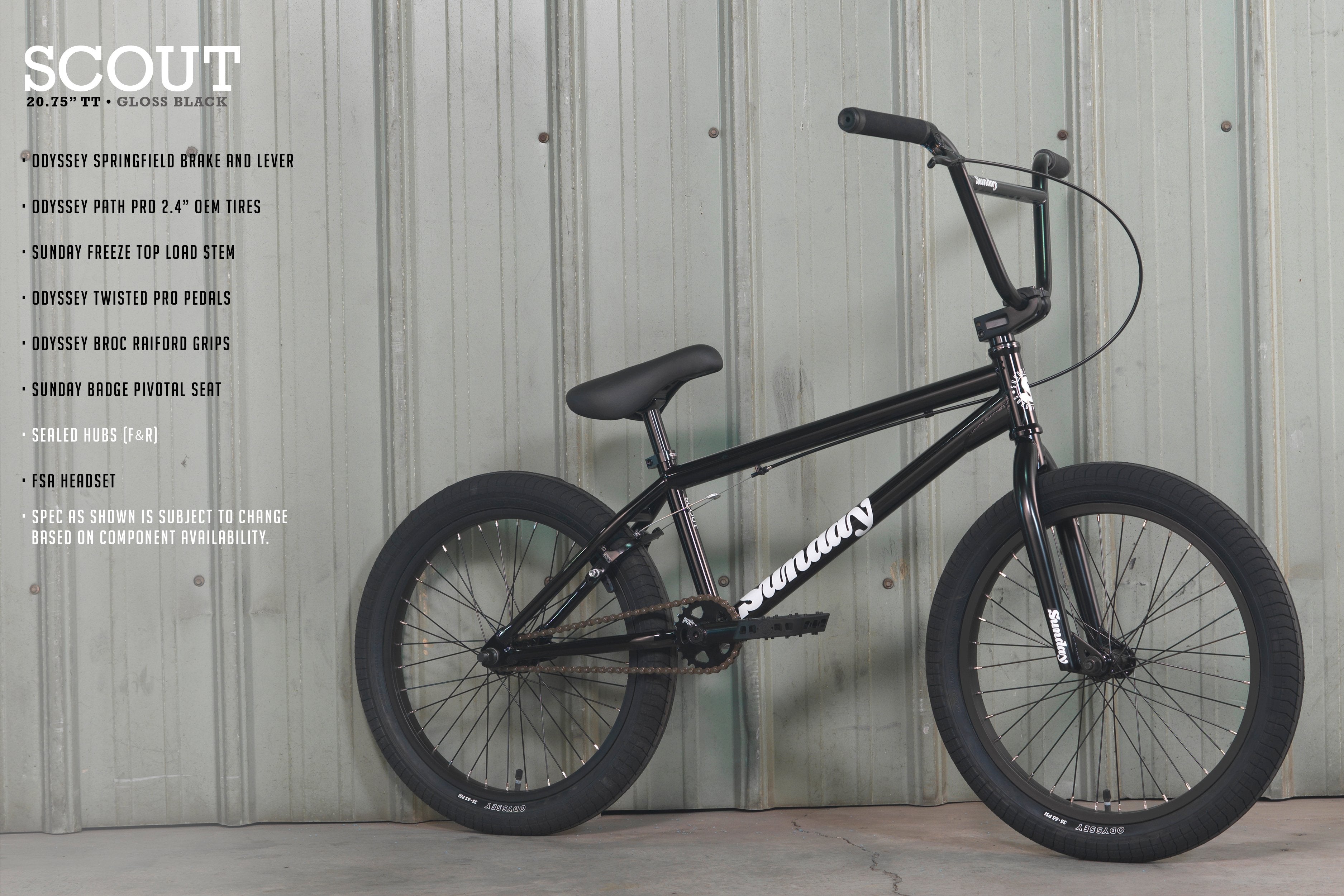 Sunday Scout (Gloss Black with 20.75