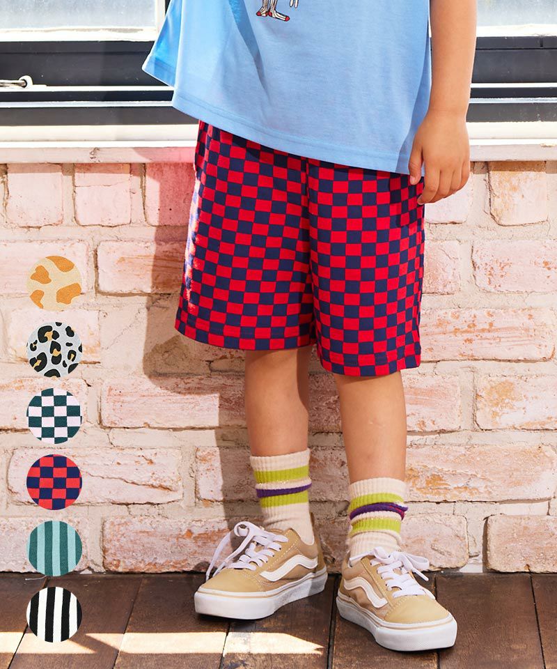 ミニウラケソウガラショートパンツ ｜ ボトムス ｜ 子供服のセレクト