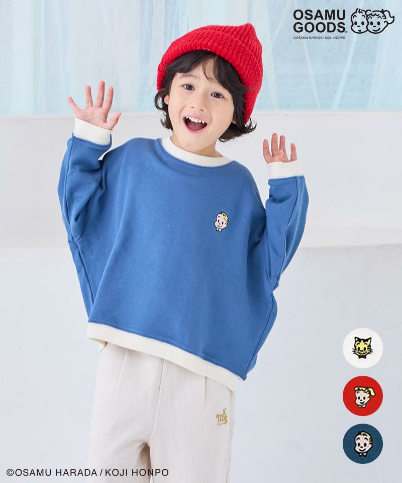 別注】OSAMU GOODS リンガープリントトレーナー ｜ トップス ｜ 子供服