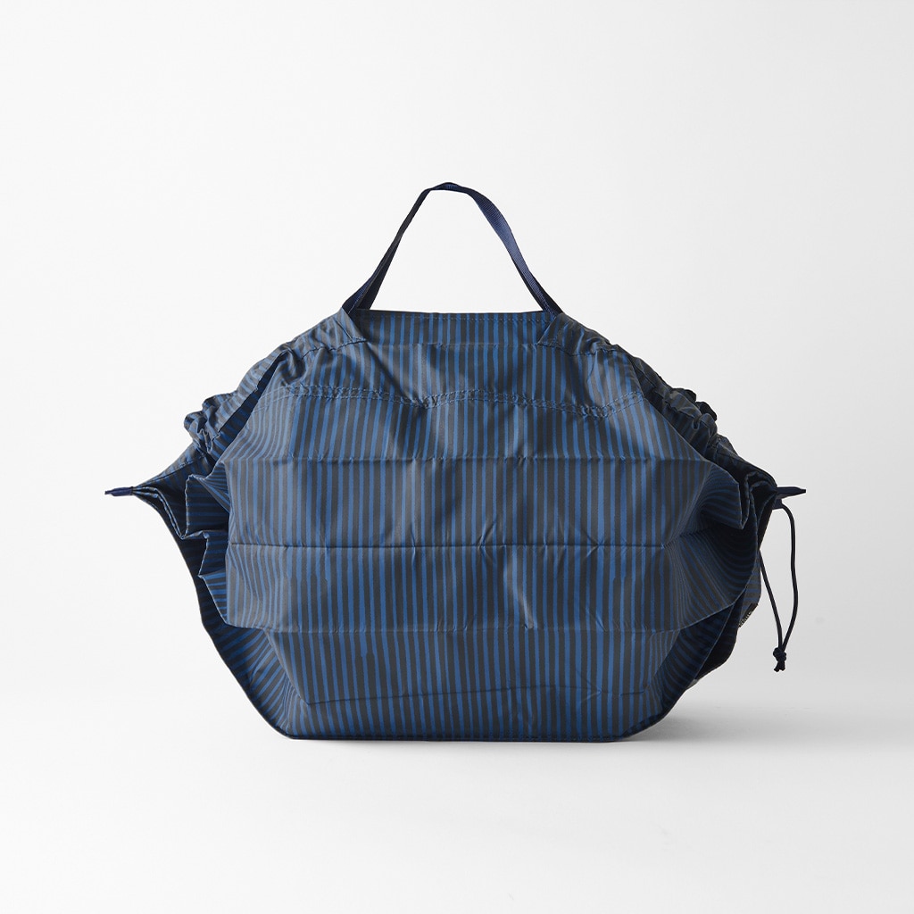 marna】Shupatto 保冷バッグ 20L(インディゴストライプ): バッグ