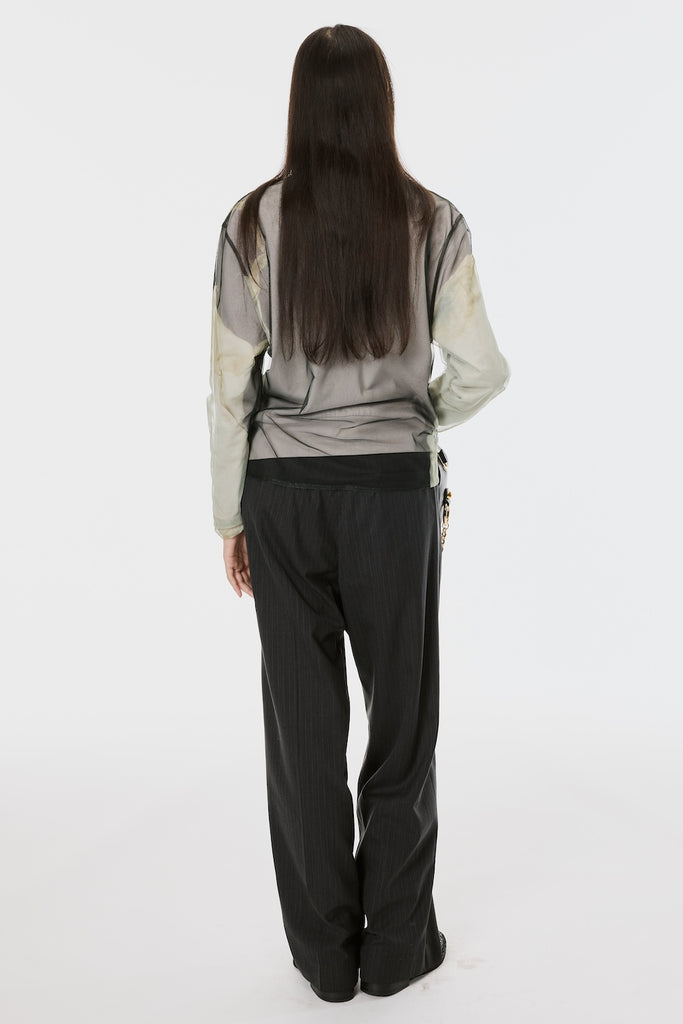 Red Angel Wide Trousers - Black - MASU– MASU Official Online Store