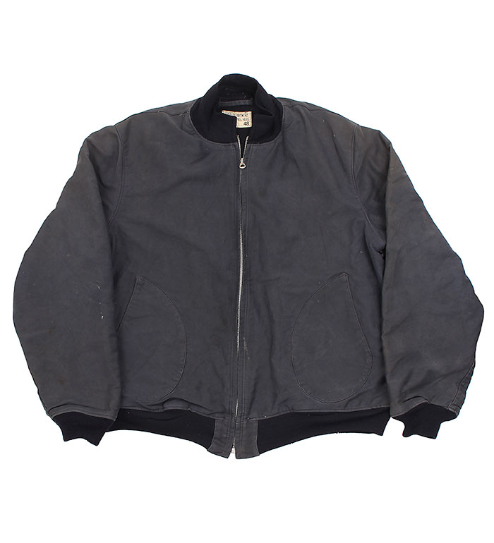 US NAVY(米海軍) M-42 デッキジャケット/ブルー・コーデュロイ/Zip