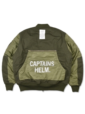 CAPTAINS HELM 「#SYL38 MIL MA-1 JKT」 MA-1ジャケット
