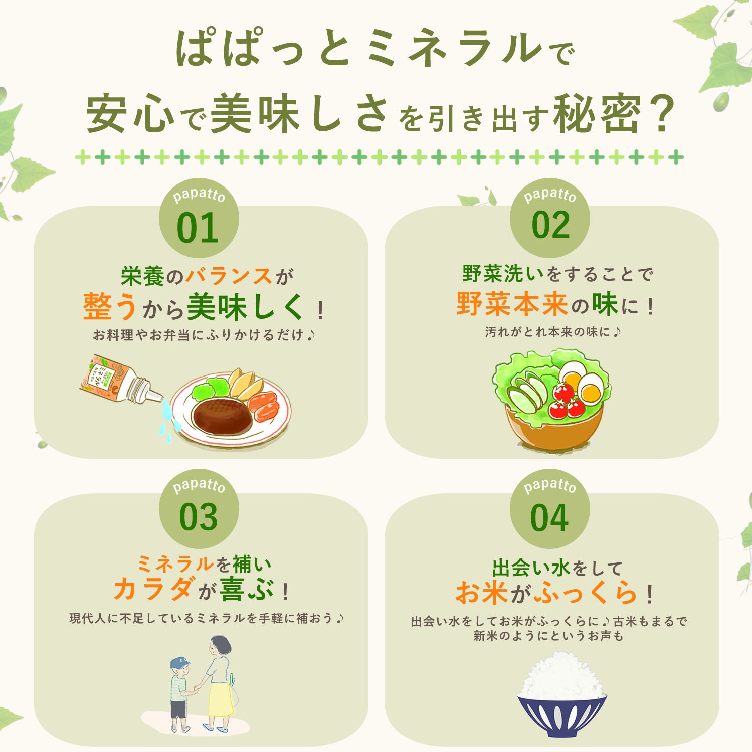 ぱぱっとミネラル