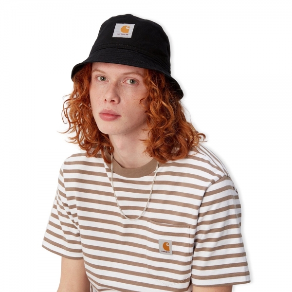 CARHARTT WIP Bayfield Bucket - Black Rinsed - Mau Feitio