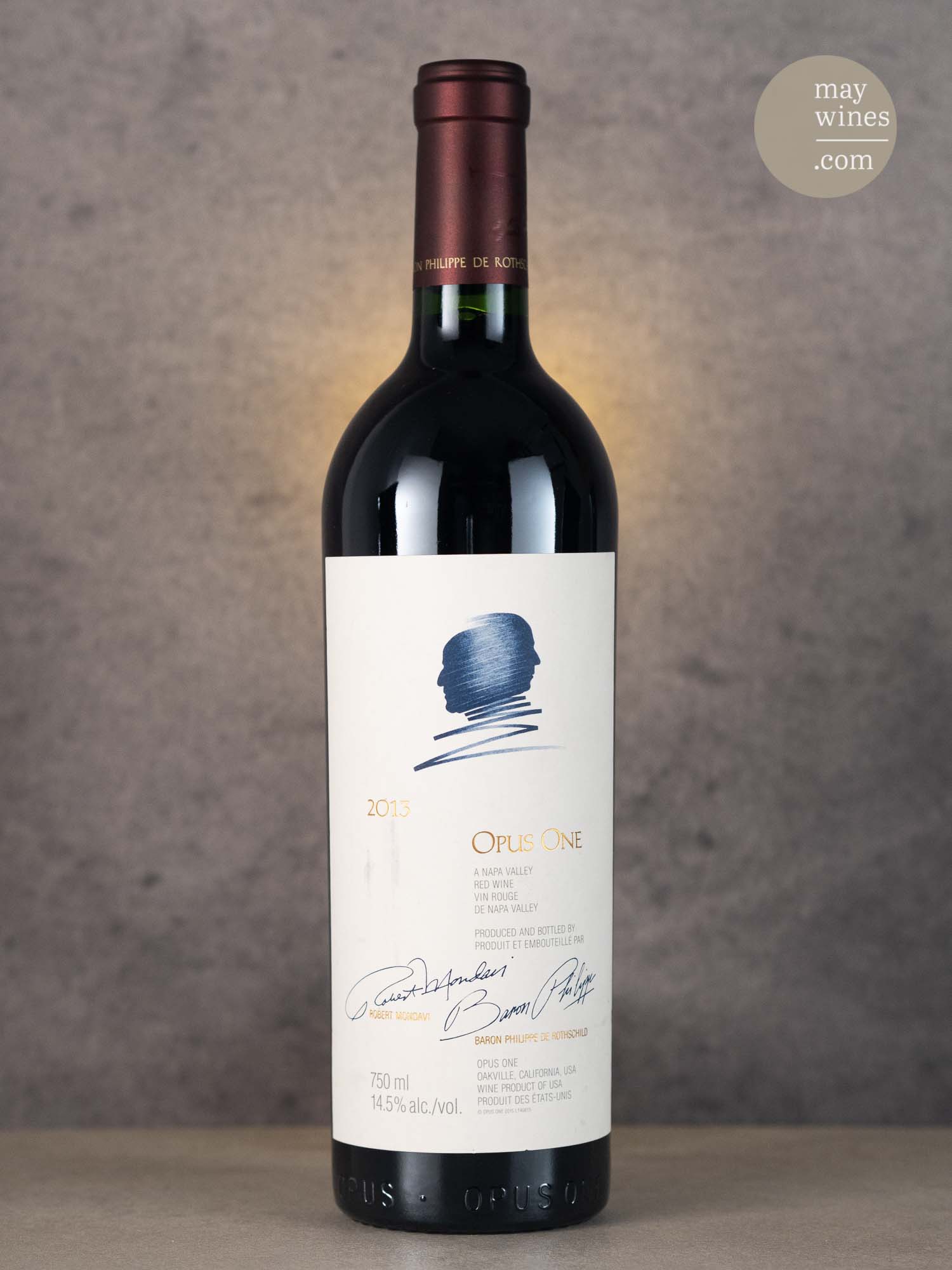 2013 Opus One - Mondavi & Rothschild - May Wines
