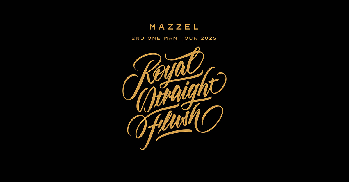 MAZZEL 2nd One Man Tour 2025 “Royal Straight Flush” 開催決定