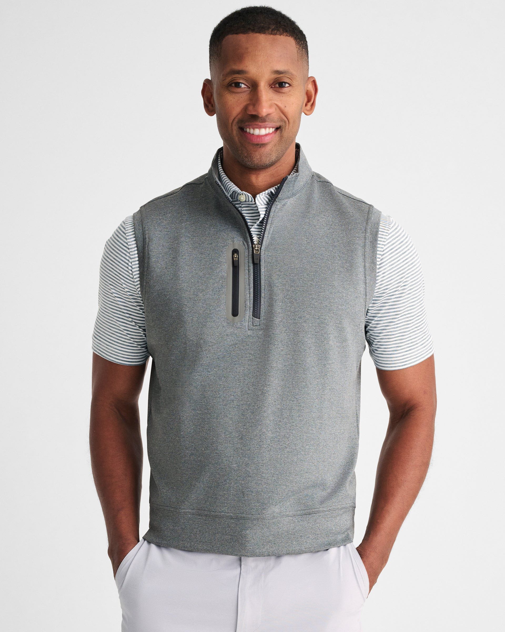 Denny PREP-FORMANCE 1/4 Zip Vest- Two Colors — MeMe's & JD Griffin