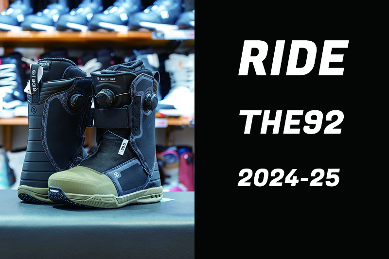 RIDE ライド メンズスノーボードブーツ THE 92 23-24モデル | RIDERS