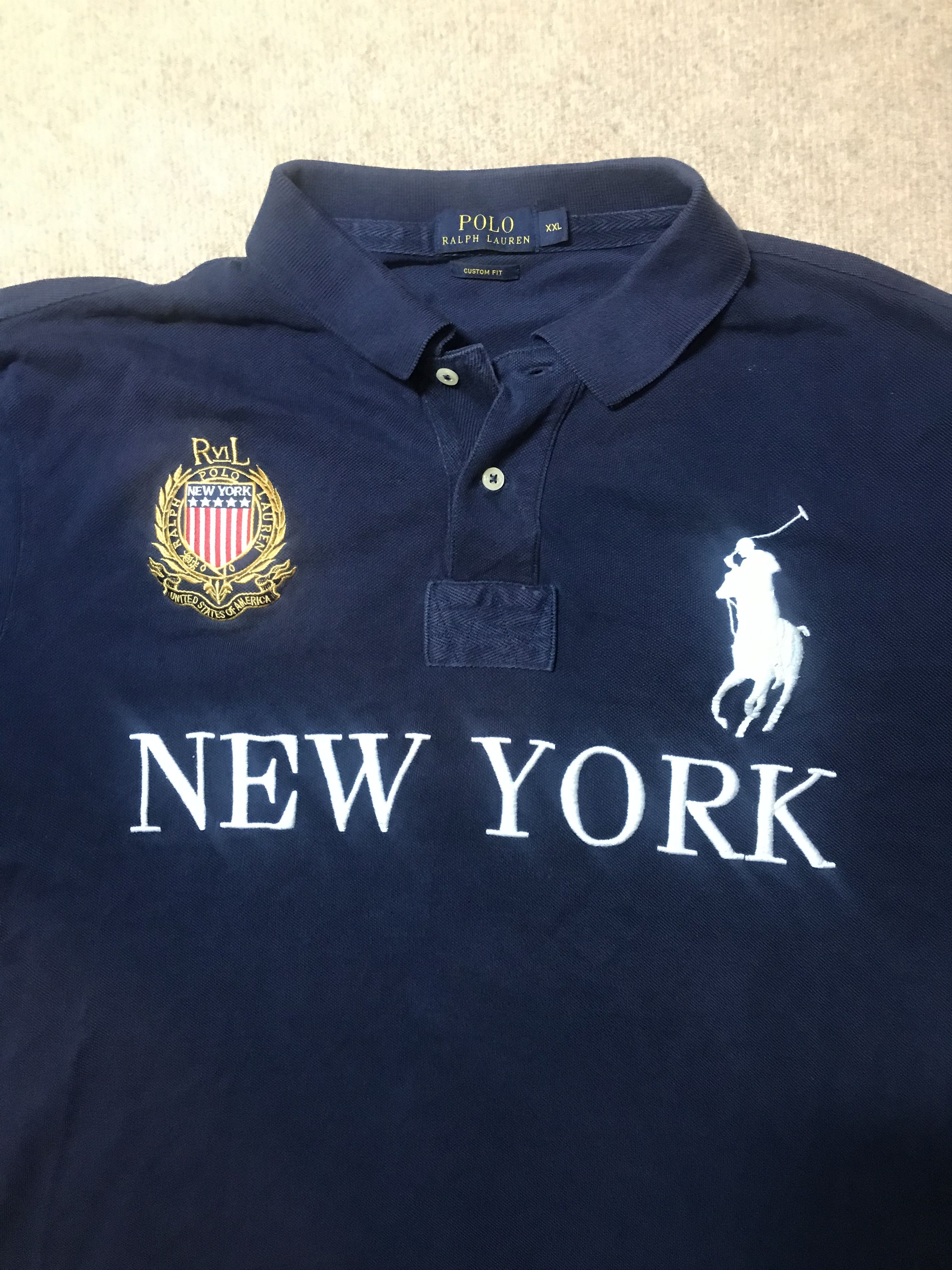 Polo Ralph Lauren Ralph Lauren Polo Shirt New York Big Pony Number
