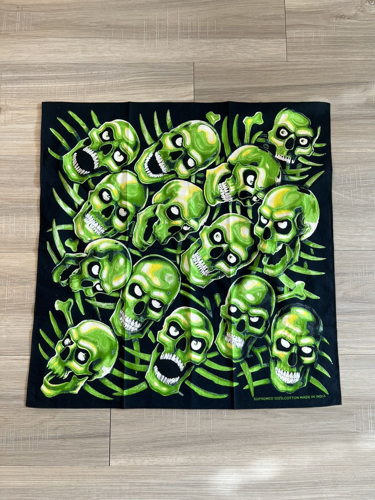 Supreme Skull Pile Bandana | Grailed