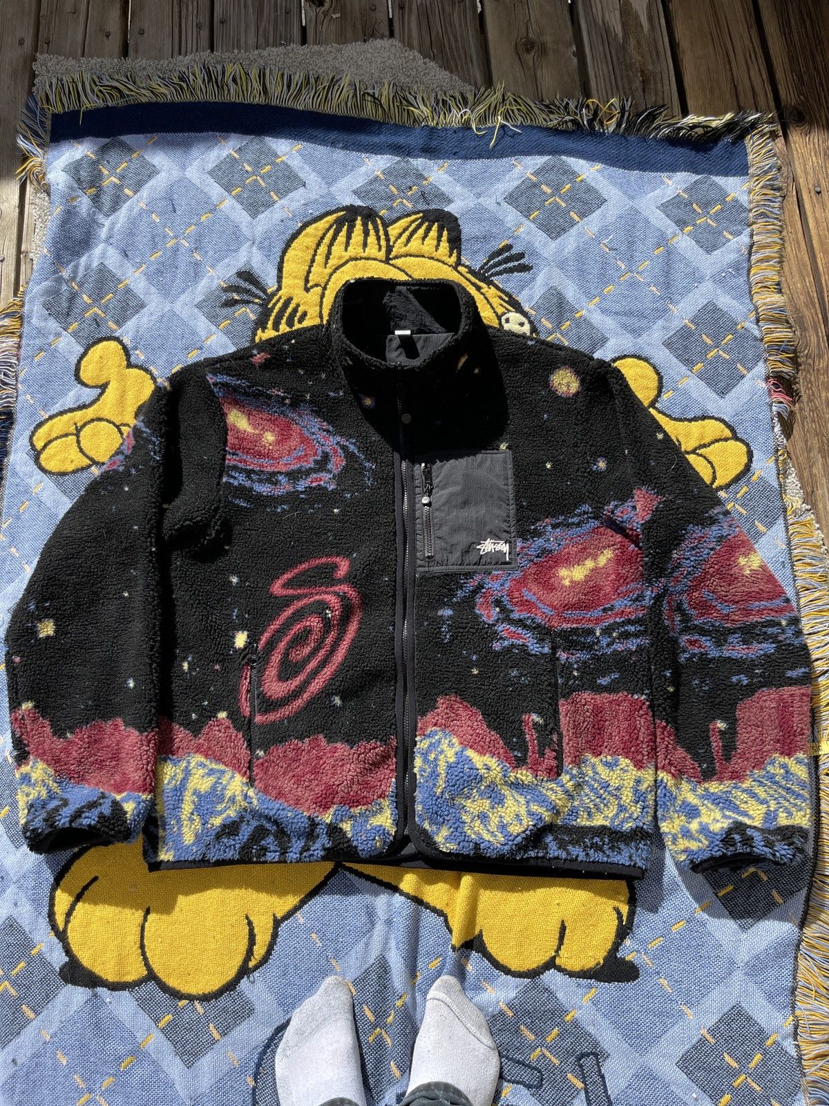 Stussy Cosmos Reversible Jacket | Grailed