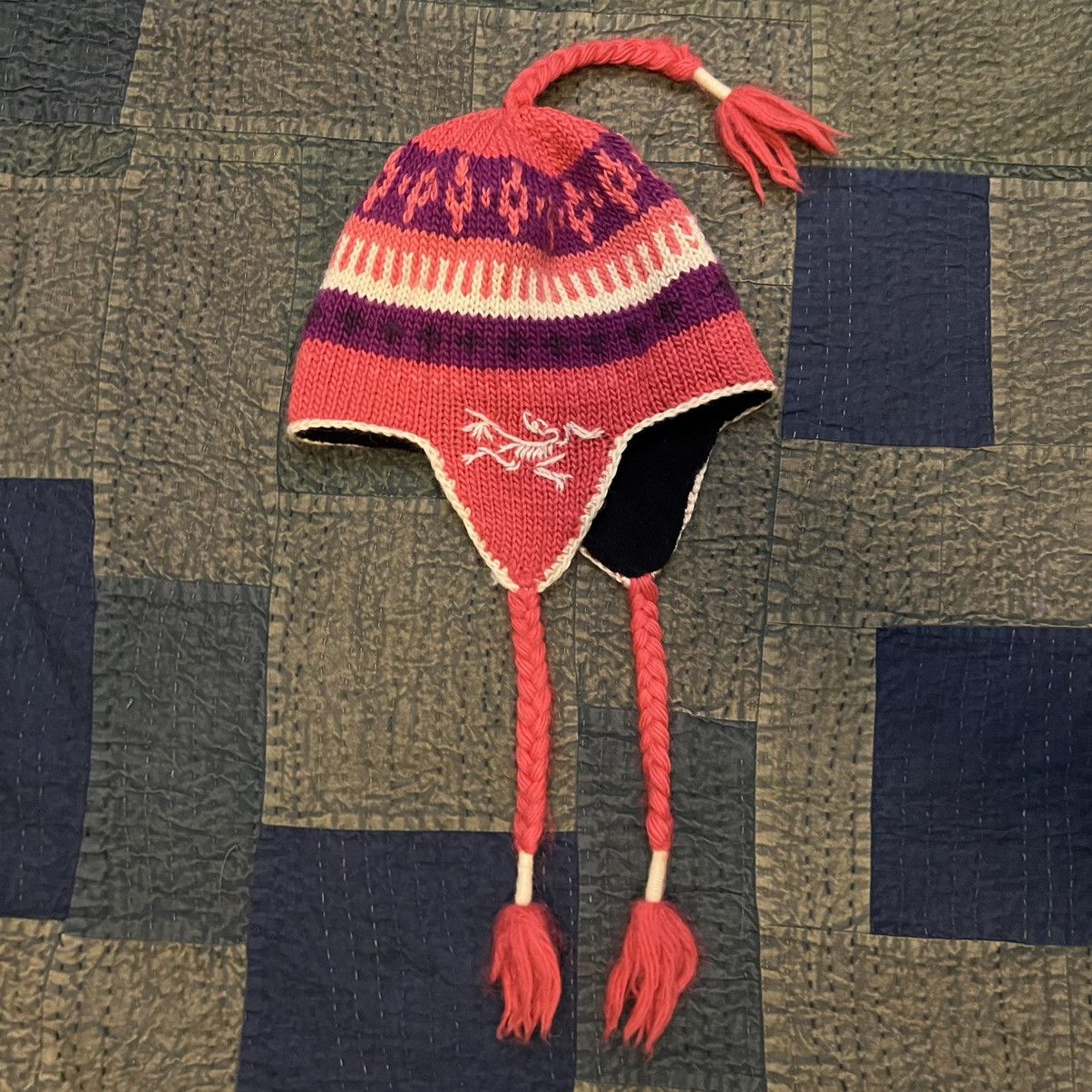 Arc'teryx RARE Vintage Arc'teryx 90s Knit Trapper Beanie Hat