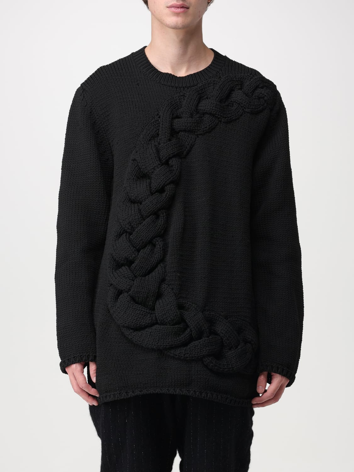 Comme Des Garcons Homme Plus セーター メンズ - ブラック | PLN009