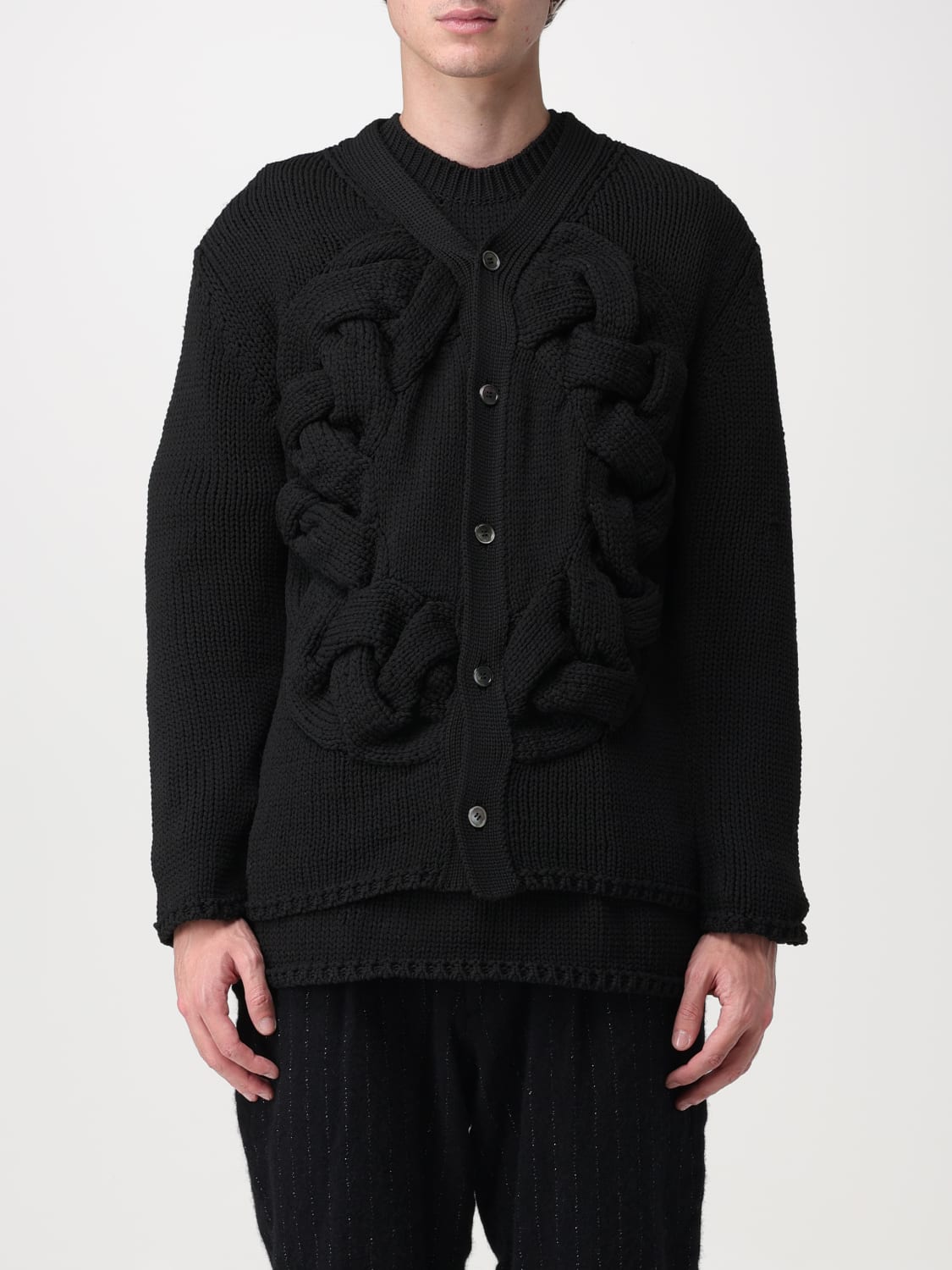 Comme Des Garcons Homme Plus セーター メンズ - ブラック | PLN007