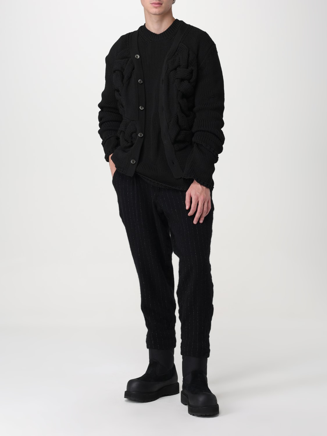 Comme Des Garcons Homme Plus セーター メンズ - ブラック | PLN007