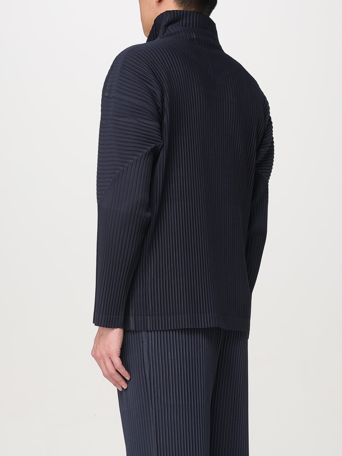 Homme Plisse' Issey Miyake Shirt men - Blue | HP56JL540 | GIGLIO.COM