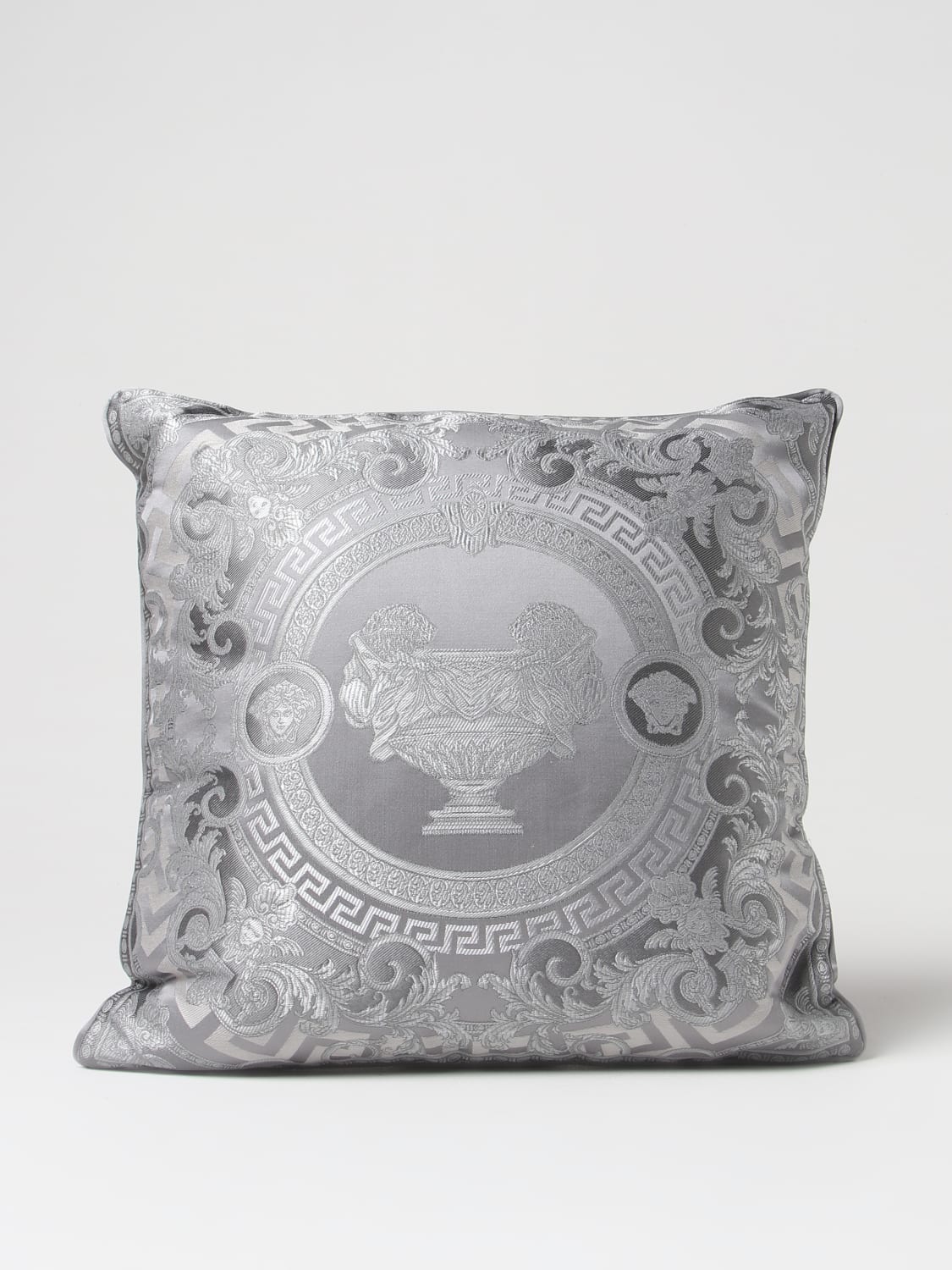 Versace Home Cushions lifestyle - Grey | ZCU4545041A08861 | GIGLIO.COM