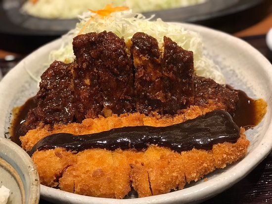 矢場とんのわらじとんかつ 沢山食べれる時にはコレ‼️ 味噌を2種類