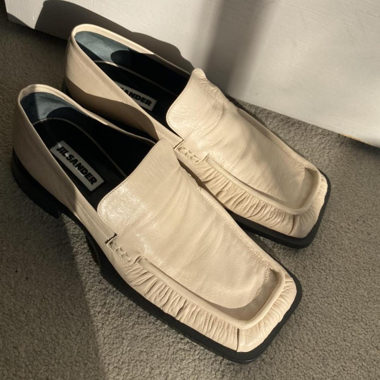 Jil Sander New season Corsaro loafers Cream Size | Depop