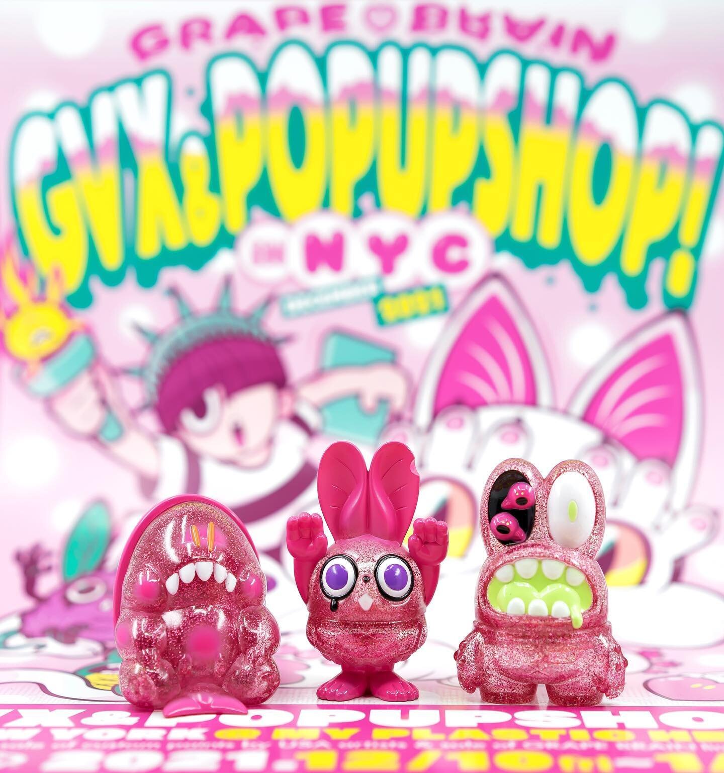 Grape Brain x myplasticheart present GVX & POPUPSHOP NYC - The Toy