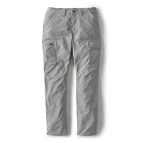 Blue Mountain Men's Relaxed Fit Mid-Rise Utility Canvas Pants at