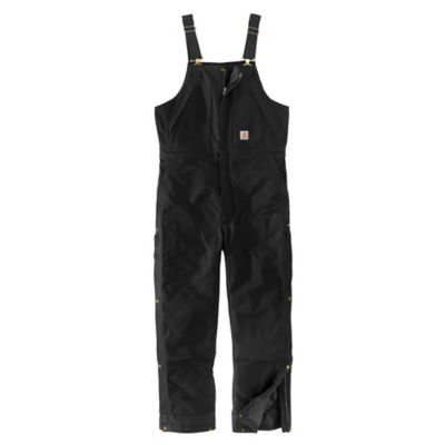 Carhartt Men's Loose Fit Firm Duck Insulated Biberall at Tractor