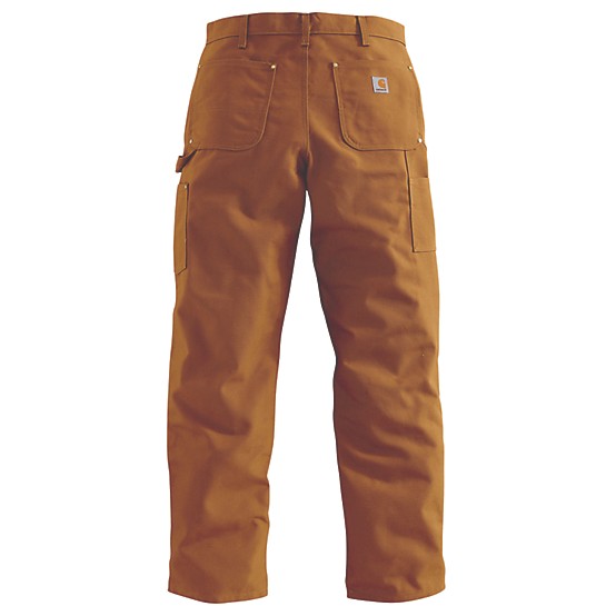 Carhartt Men's B01 Loose Straight Firm Duck Double-Front Dungaree