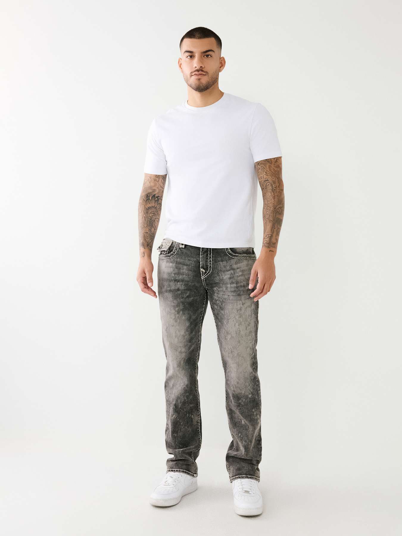 RICKY FADED SUPER T STRAIGHT JEAN