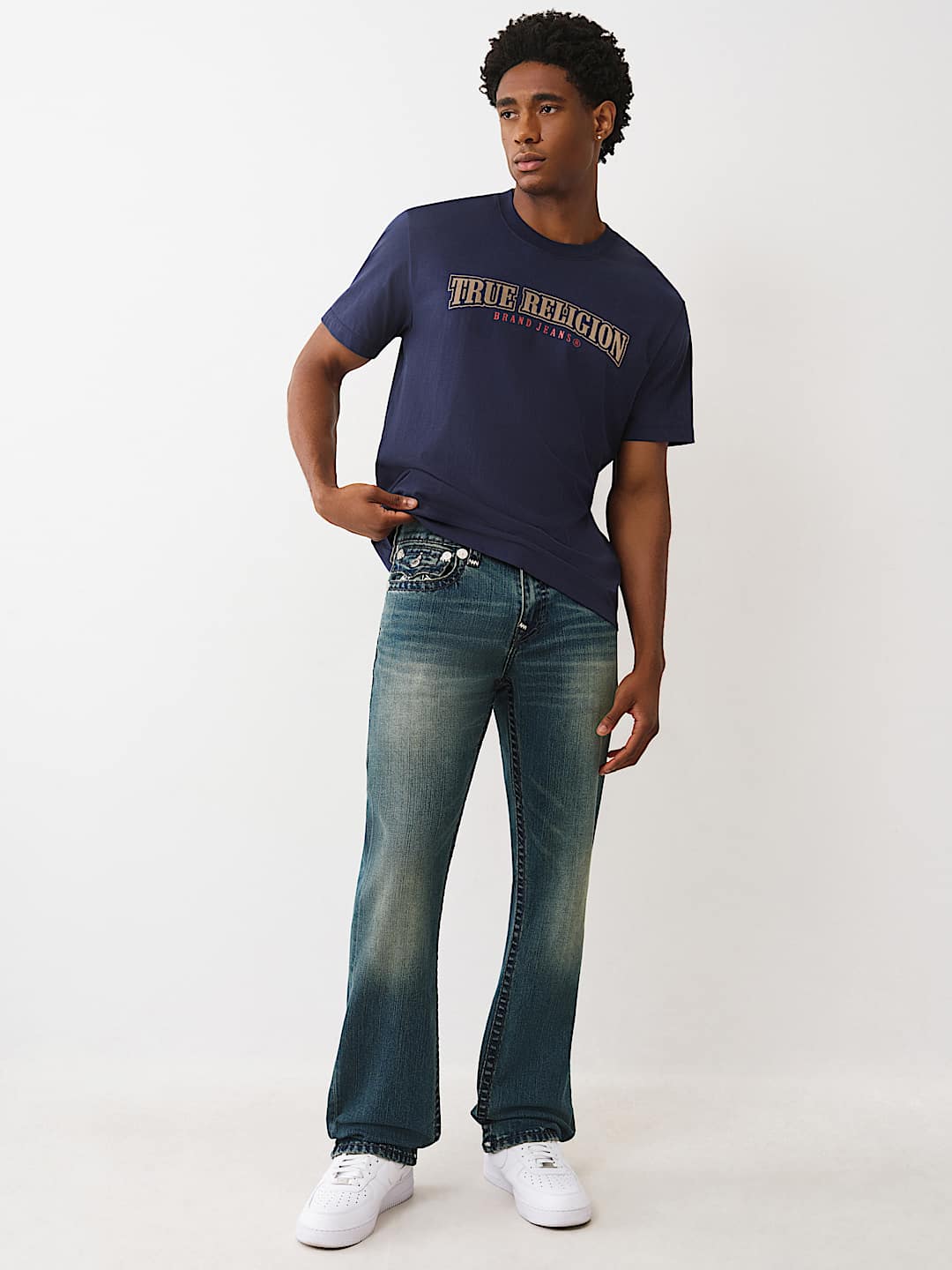 RICKY SUPER QT STRAIGHT JEAN 34”