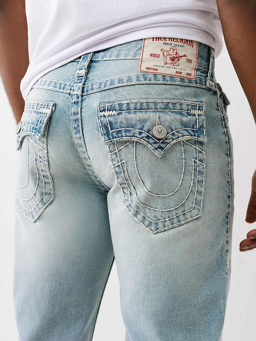 BILLY SUPER T STACKED STRAIGHT JEAN